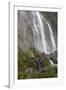 Earland Falls, Routeburn Track, Fiordland National Park, South Island, New Zealand, Pacific-Stuart Black-Framed Photographic Print