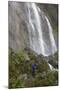 Earland Falls, Routeburn Track, Fiordland National Park, South Island, New Zealand, Pacific-Stuart Black-Mounted Photographic Print