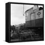 Early 1940S Diamond T Truck Pulling a Large Load, South Yorkshire, 1962-Michael Walters-Framed Stretched Canvas