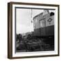 Early 1940S Diamond T Truck Pulling a Large Load, South Yorkshire, 1962-Michael Walters-Framed Photographic Print