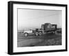 Early 1940S Diamond T Truck Pulling a Large Load, South Yorkshire, 1962-Michael Walters-Framed Photographic Print