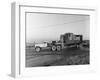 Early 1940S Diamond T Truck Pulling a Large Load, South Yorkshire, 1962-Michael Walters-Framed Photographic Print