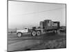 Early 1940S Diamond T Truck Pulling a Large Load, South Yorkshire, 1962-Michael Walters-Mounted Photographic Print