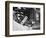 Early 1950S Bedford M Tipper Delivering Aggregates to a Building Site, South Yorkshire, July 1954-Michael Walters-Framed Photographic Print