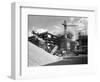 Early 1950S Bedford M Tipper Delivering Aggregates to a Building Site, South Yorkshire, July 1954-Michael Walters-Framed Photographic Print