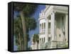 Early 19th Century Houses in the Historic Center of Charleston, South Carolina, USA-Duncan Maxwell-Framed Stretched Canvas