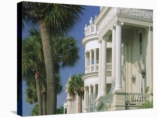 Early 19th Century Houses in the Historic Center of Charleston, South Carolina, USA-Duncan Maxwell-Stretched Canvas