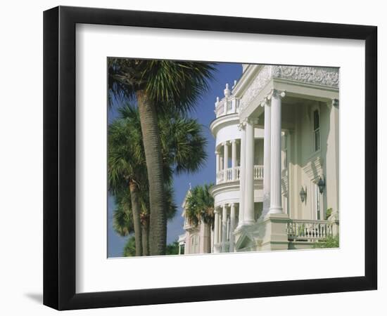 Early 19th Century Houses in the Historic Center of Charleston, South Carolina, USA-Duncan Maxwell-Framed Photographic Print