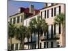 Early 19th Century Town Houses, Charleston, South Carolina, USA-Duncan Maxwell-Mounted Photographic Print
