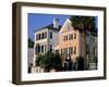 Early 19th Century Town Houses, Historic Centre, Charleston, South Carolina, USA-Duncan Maxwell-Framed Photographic Print