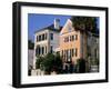 Early 19th Century Town Houses, Historic Centre, Charleston, South Carolina, USA-Duncan Maxwell-Framed Photographic Print