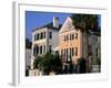 Early 19th Century Town Houses, Historic Centre, Charleston, South Carolina, USA-Duncan Maxwell-Framed Photographic Print