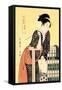 Early Afternoon: The Hour of the Ram-Kitagawa Utamaro-Framed Stretched Canvas
