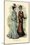 Early Autumn Gowns-null-Mounted Art Print