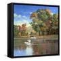 Early Autumn in the Loire-Max Hayslette-Framed Stretched Canvas