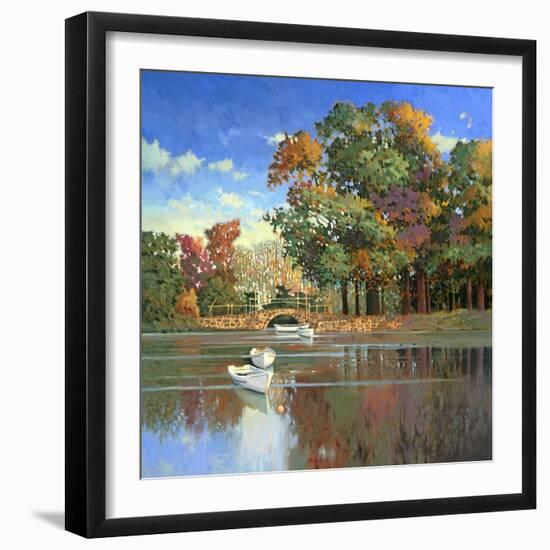 Early Autumn in the Loire-Max Hayslette-Framed Premium Giclee Print