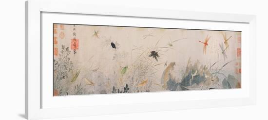 Early Autumn (Ink and Colours on Paper)-Qian Xuan-Framed Giclee Print