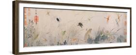 Early Autumn (Ink and Colours on Paper)-Qian Xuan-Framed Giclee Print