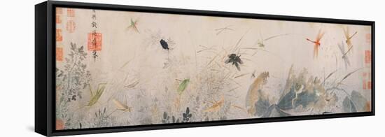 Early Autumn (Ink and Colours on Paper)-Qian Xuan-Framed Stretched Canvas