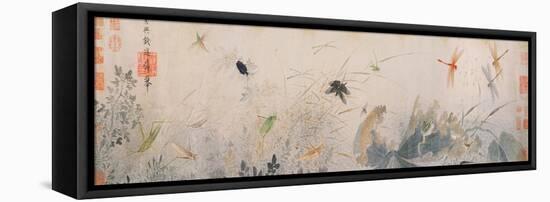 Early Autumn (Ink and Colours on Paper)-Qian Xuan-Framed Stretched Canvas