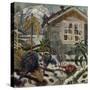 Early Autumn-Nikolai Astrup-Stretched Canvas