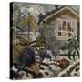 Early Autumn-Nikolai Astrup-Stretched Canvas