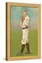 Early Baseball Card, Christy Mathewson-null-Stretched Canvas