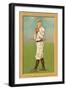 Early Baseball Card, Christy Mathewson-null-Framed Art Print