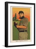 Early Baseball Card, Clyde Hall-null-Framed Art Print