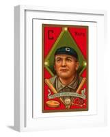 Early Baseball Card, Cy Young-null-Framed Art Print