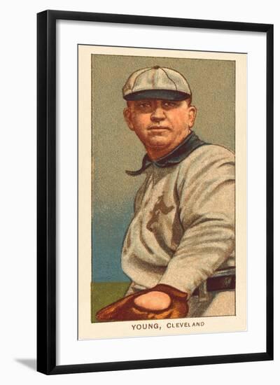 Early Baseball Card, Cy Young-null-Framed Art Print