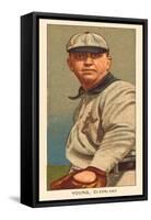 Early Baseball Card, Cy Young-null-Framed Stretched Canvas