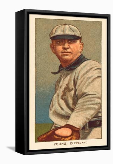 Early Baseball Card, Cy Young-null-Framed Stretched Canvas