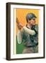 Early Baseball Card, Frank Chance-null-Framed Art Print