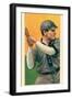 Early Baseball Card, Frank Chance-null-Framed Art Print