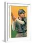 Early Baseball Card, Frank Chance-null-Framed Art Print