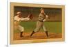 Early Baseball Card, Frank Chance-null-Framed Art Print