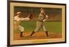 Early Baseball Card, Frank Chance-null-Framed Art Print