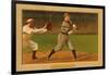 Early Baseball Card, Frank Chance-null-Framed Art Print