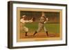 Early Baseball Card, Frank Chance-null-Framed Art Print