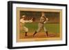 Early Baseball Card, Frank Chance-null-Framed Art Print