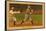 Early Baseball Card, Frank Chance-null-Framed Stretched Canvas