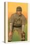 Early Baseball Card, Joe Tinker-null-Stretched Canvas