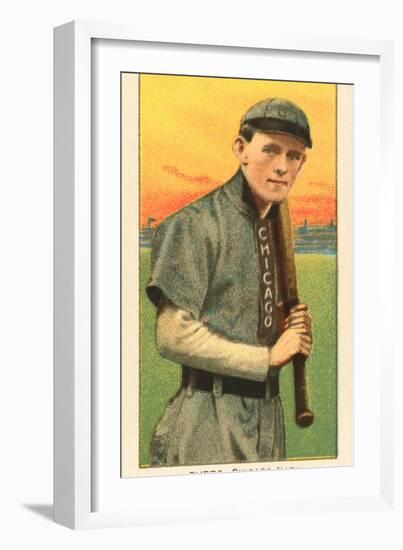Early Baseball Card, Johnny Evers-null-Framed Art Print