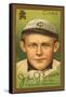 Early Baseball Card, Johnny Evers-null-Framed Stretched Canvas