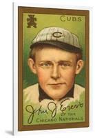 Early Baseball Card, Johnny Evers-null-Framed Art Print