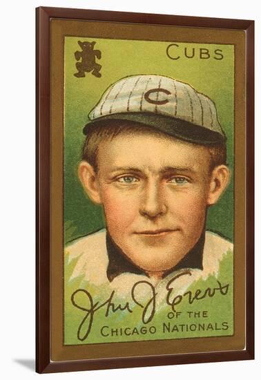 Early Baseball Card, Johnny Evers-null-Framed Art Print