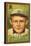 Early Baseball Card, Johnny Evers-null-Stretched Canvas