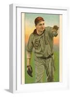 Early Baseball Card, Rube Waddell-null-Framed Art Print