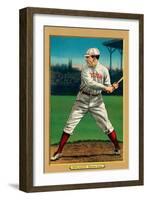 Early Baseball Card, Tris Speaker-null-Framed Art Print